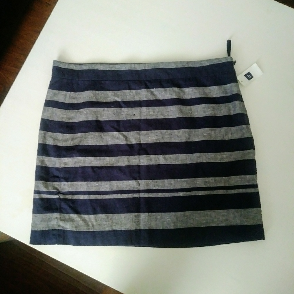 NWT GAP Striped Skirt Size 4